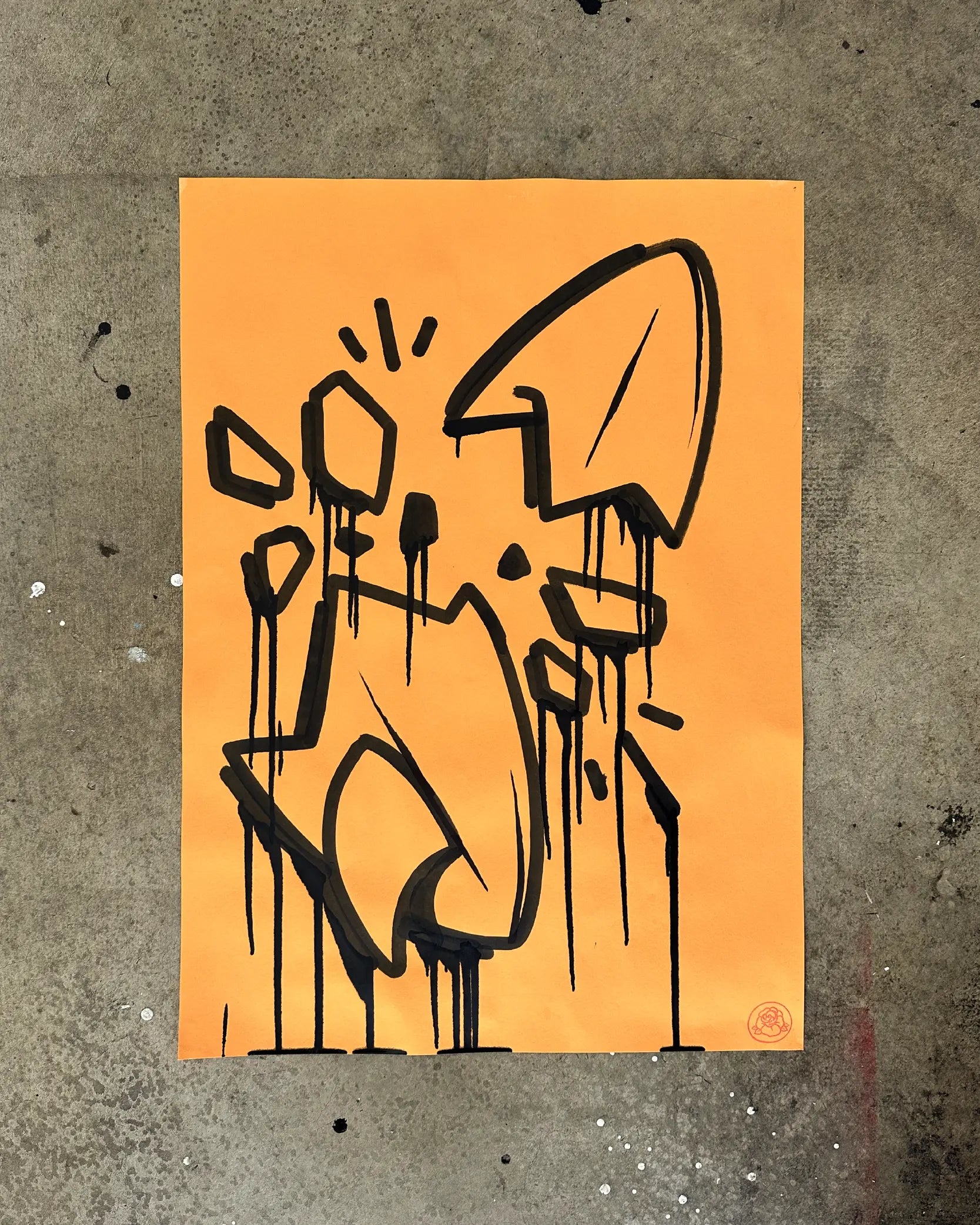 Orange Wave Riding Device