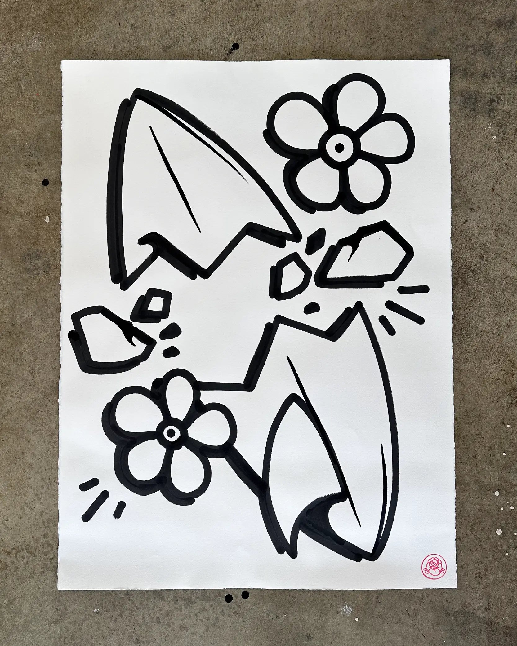 White Wave Riding Device