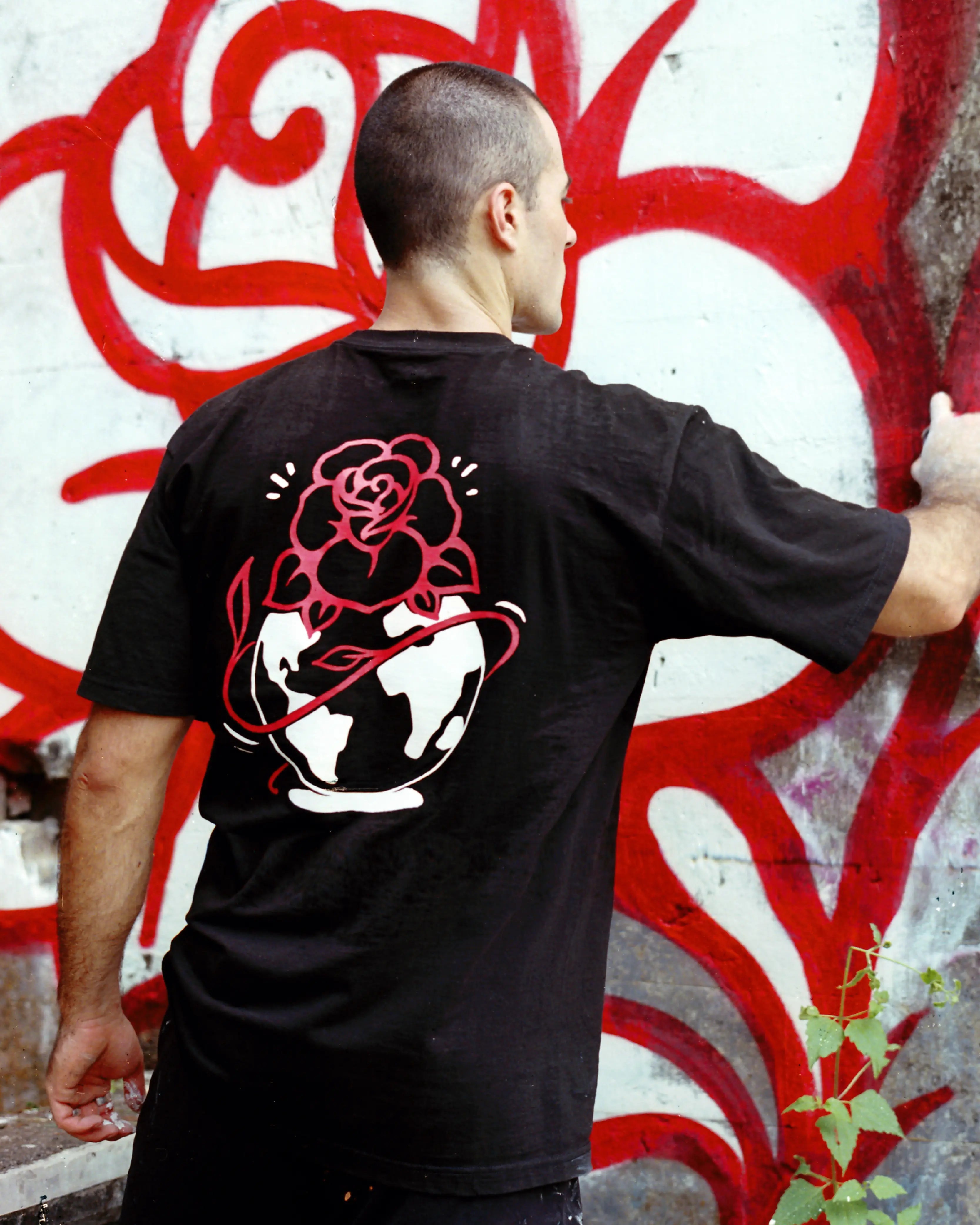 Rose Red Globe Tee
