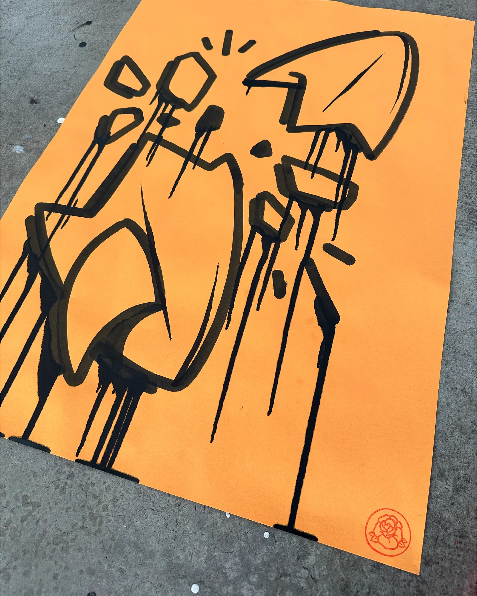 Orange Wave Riding Device